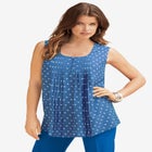 Pleated Tank image number null