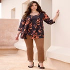 Plus Size Classic Stretch Straight Leg Jean image number null