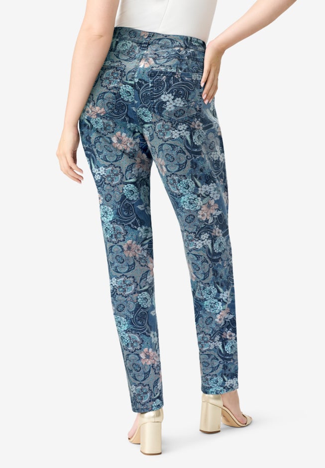 Plus Size 24/7 Stretch Straight Leg Jean image number 2