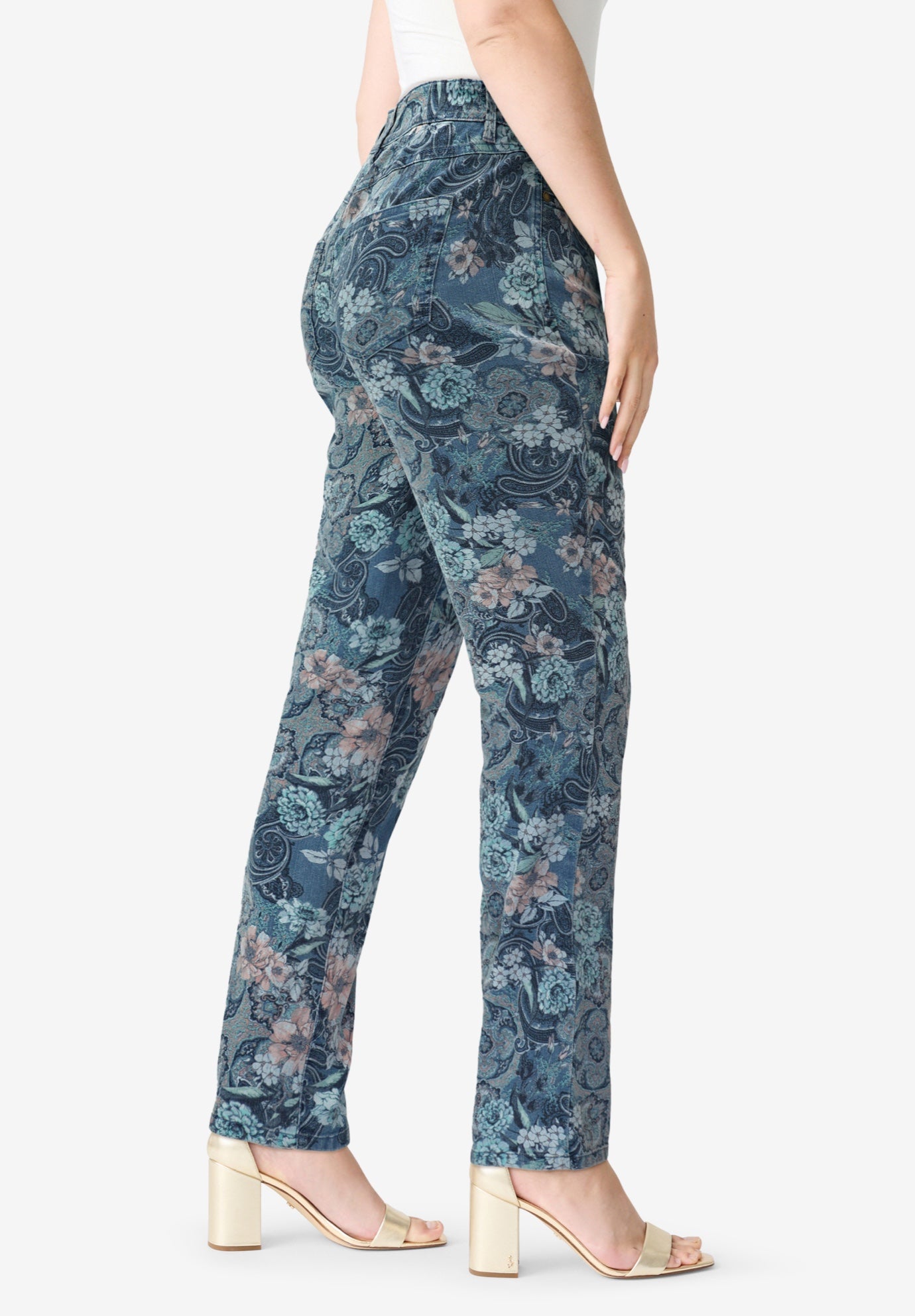 Plus Size 24/7 Stretch Straight Leg Jean image number 1