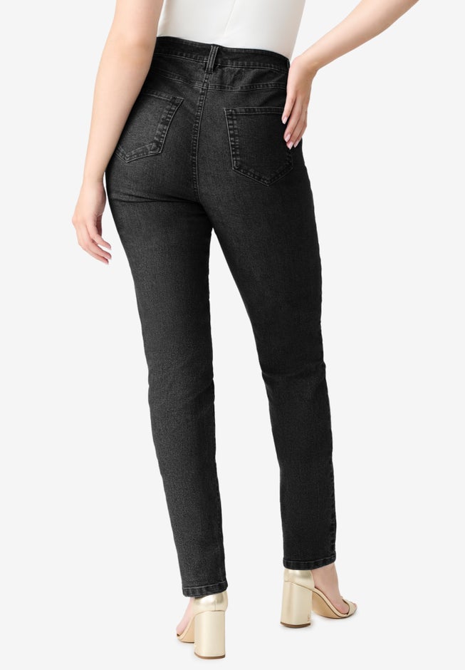 Plus Size Classic Stretch Straight Leg Jean image number 1