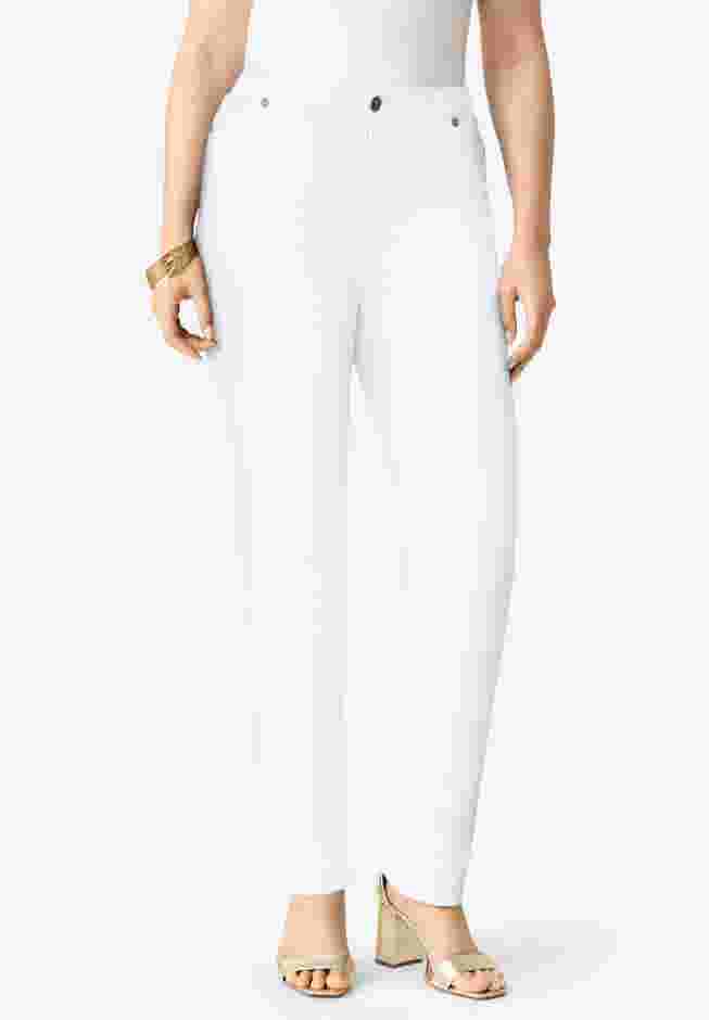 Plus Size Classic Stretch Straight Leg Jean image number 1