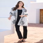 Plus Size Classic Stretch Bootcut Jean image number null