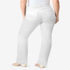 Plus Size Classic Stretch Bootcut Jean image number null