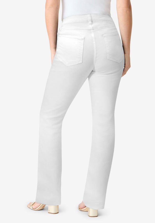 Plus Size Classic Stretch Bootcut Jean image number 1