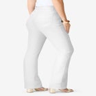 Plus Size Classic Stretch Bootcut Jean image number null