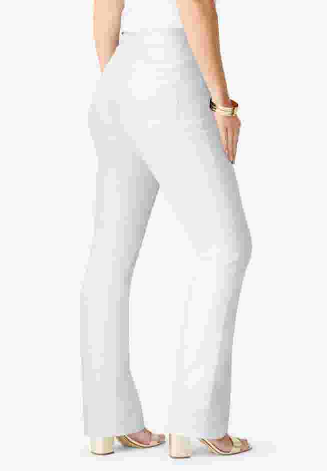 Plus Size Classic Stretch Bootcut Jean image number 2