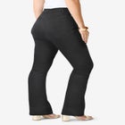 Plus Size Classic Stretch Bootcut Jean image number null