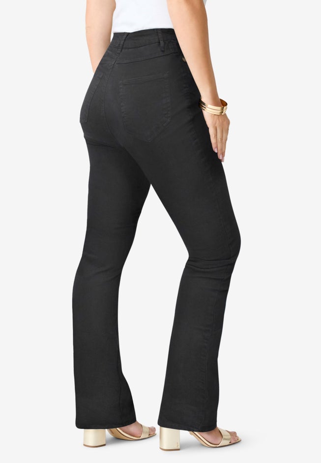 Plus Size Classic Stretch Bootcut Jean image number 2