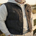 Denim Vest image number null
