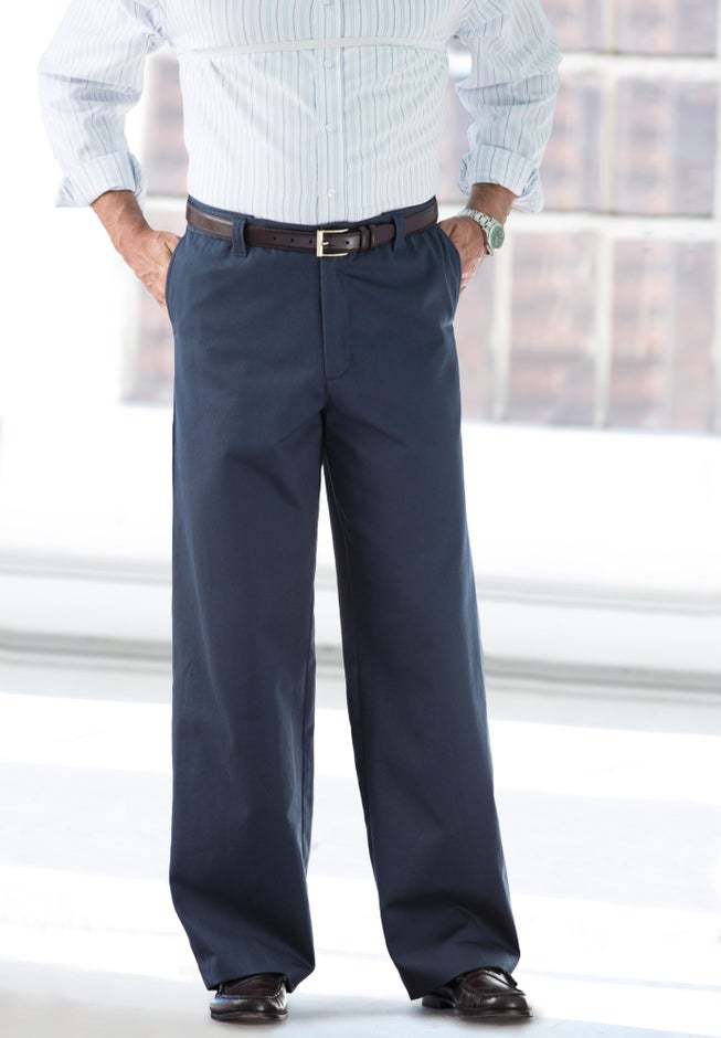 Wide Leg Wrinkle Free Expandable Waist Pant image number 3