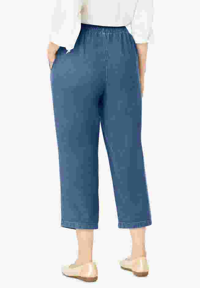 7-Day Denim Capri image number 1
