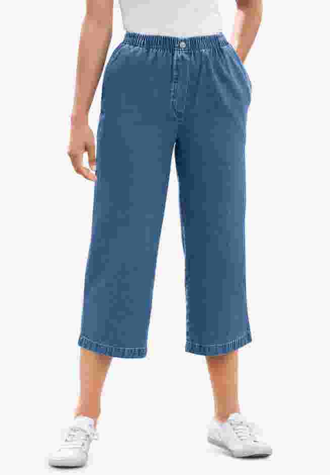 7-Day Denim Capri image number 0