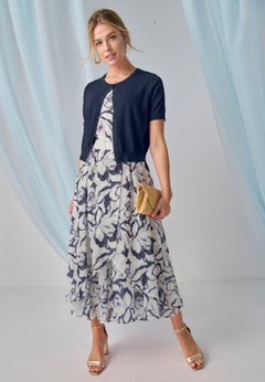 Jewel-Neck Shrug