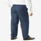 Easy Movement Plain-Front Expandable Dress Pants image number null