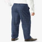 Easy Movement Plain-Front Expandable Dress Pants image number null