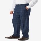 Easy Movement Plain-Front Expandable Dress Pants image number null