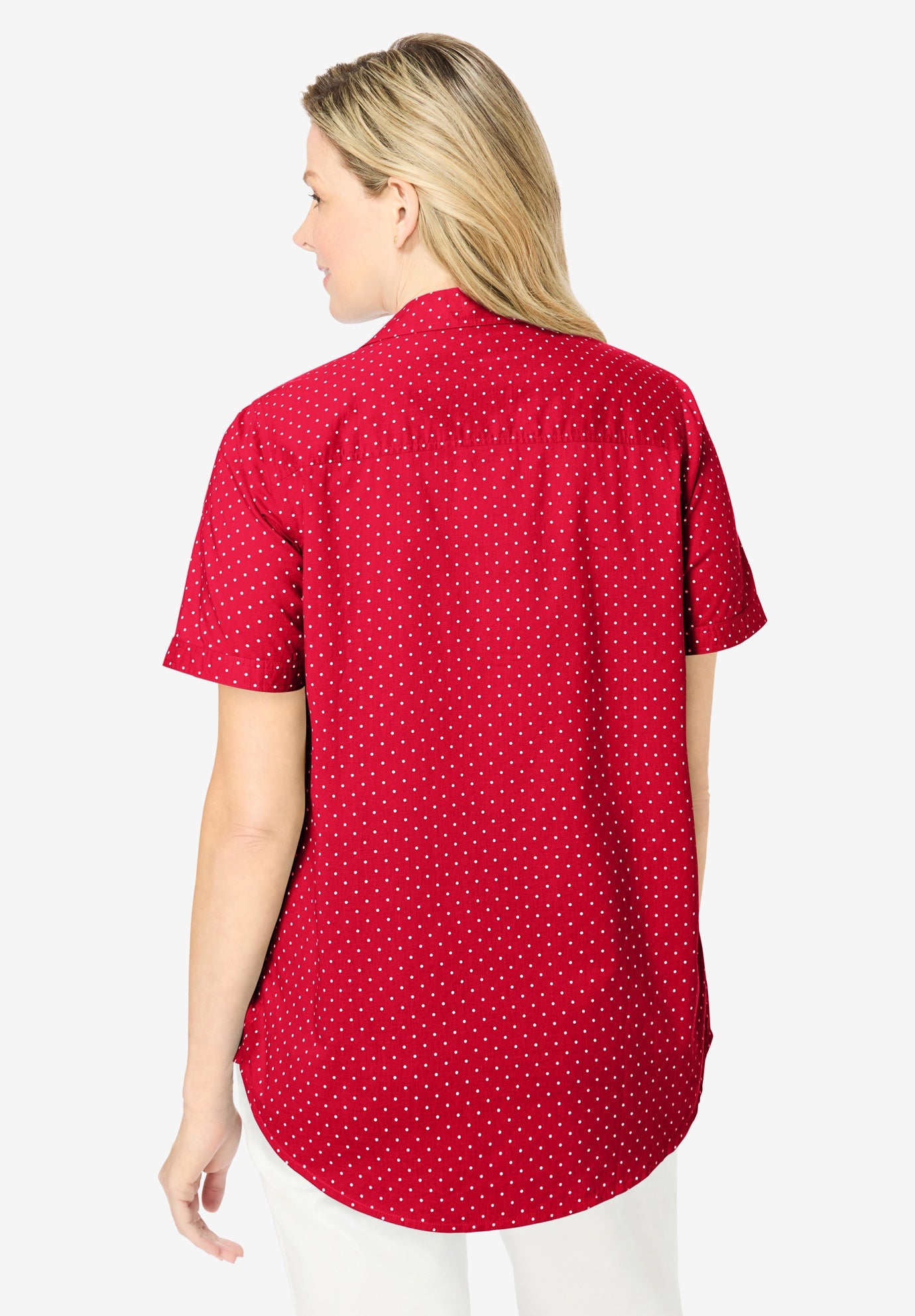 Short-Sleeve Cotton Campshirt image number 1
