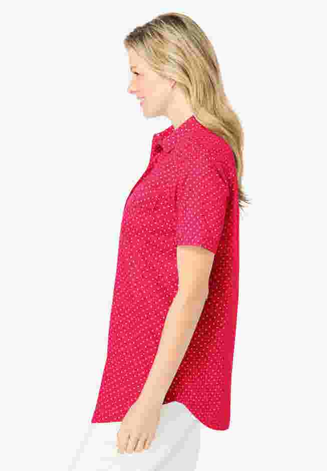 Short-Sleeve Cotton Campshirt image number 2