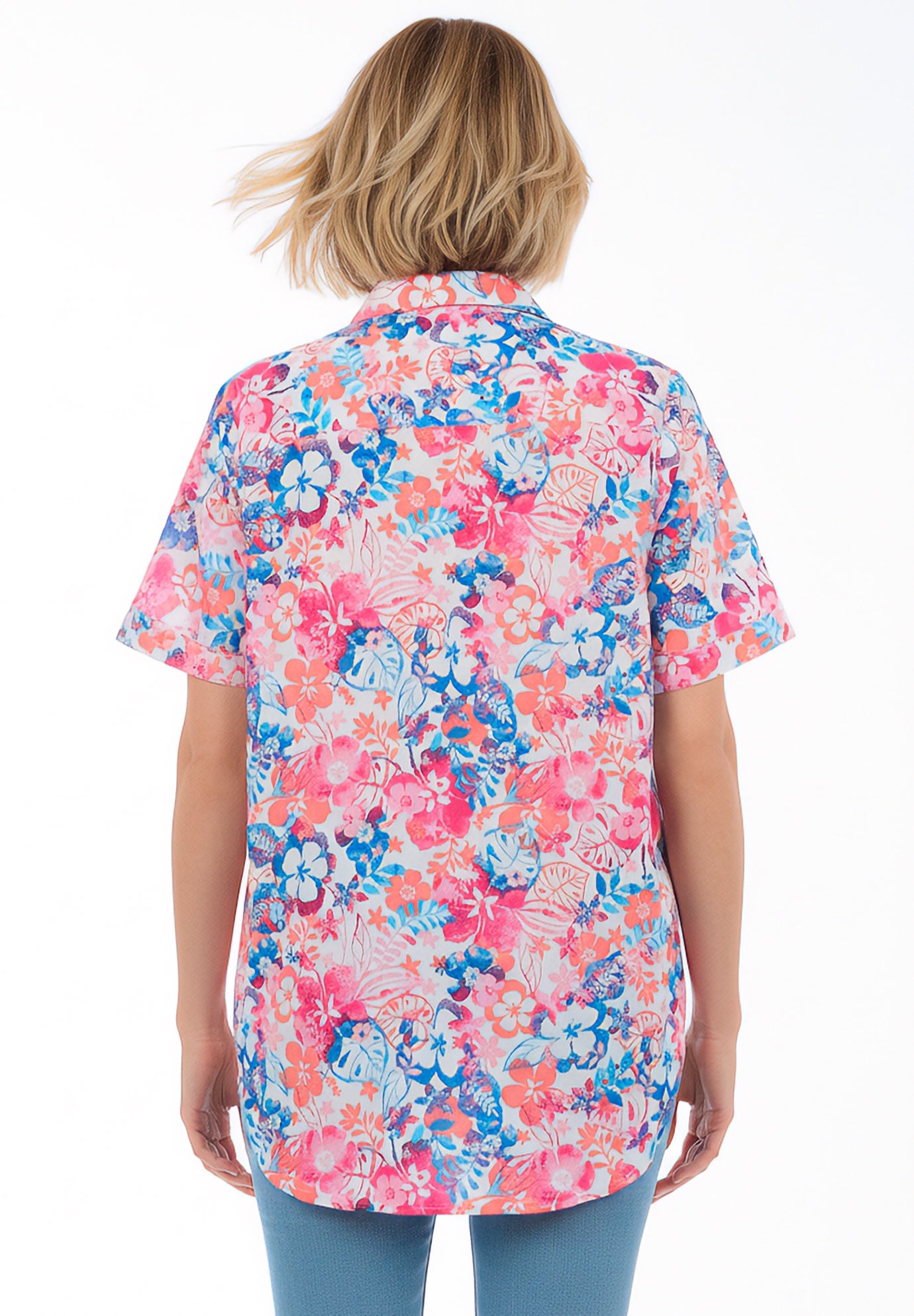 Short-Sleeve Cotton Campshirt image number 1