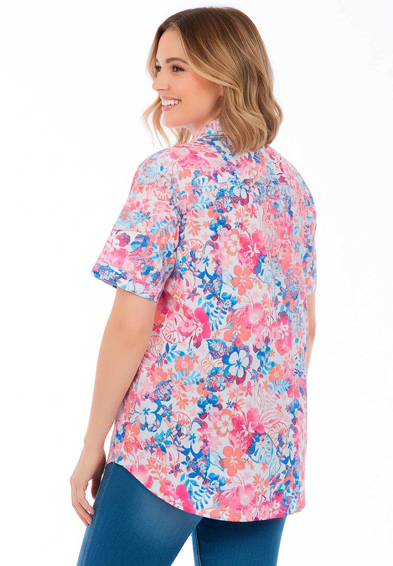 Short-Sleeve Cotton Campshirt image number 2