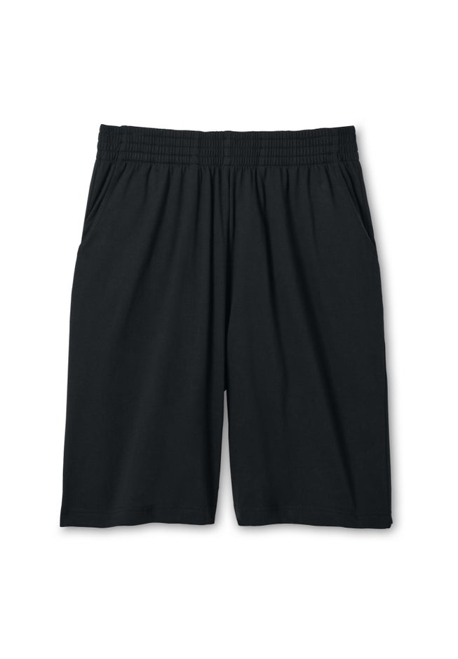 Elastic-Waist Knit Short image number 3