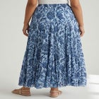 Flowing Crinkled Maxi Skirt image number 2