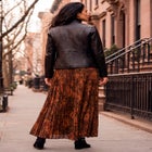 Flowing Crinkled Maxi Skirt image number 1