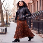 Flowing Crinkled Maxi Skirt image number 2