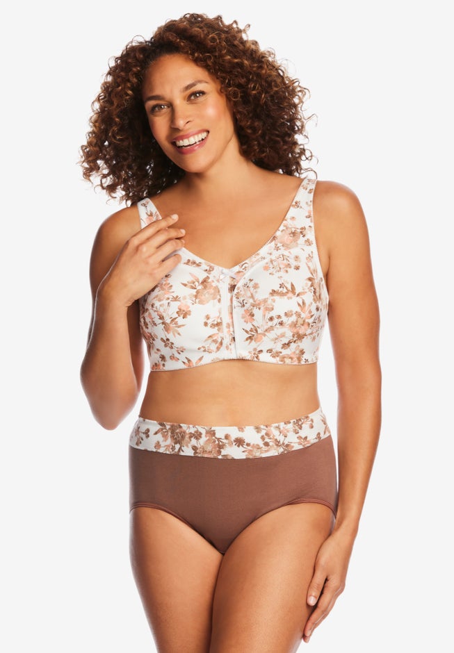 Full Coverage Stretch Cotton Color Block Brief 3-Pack image number 7