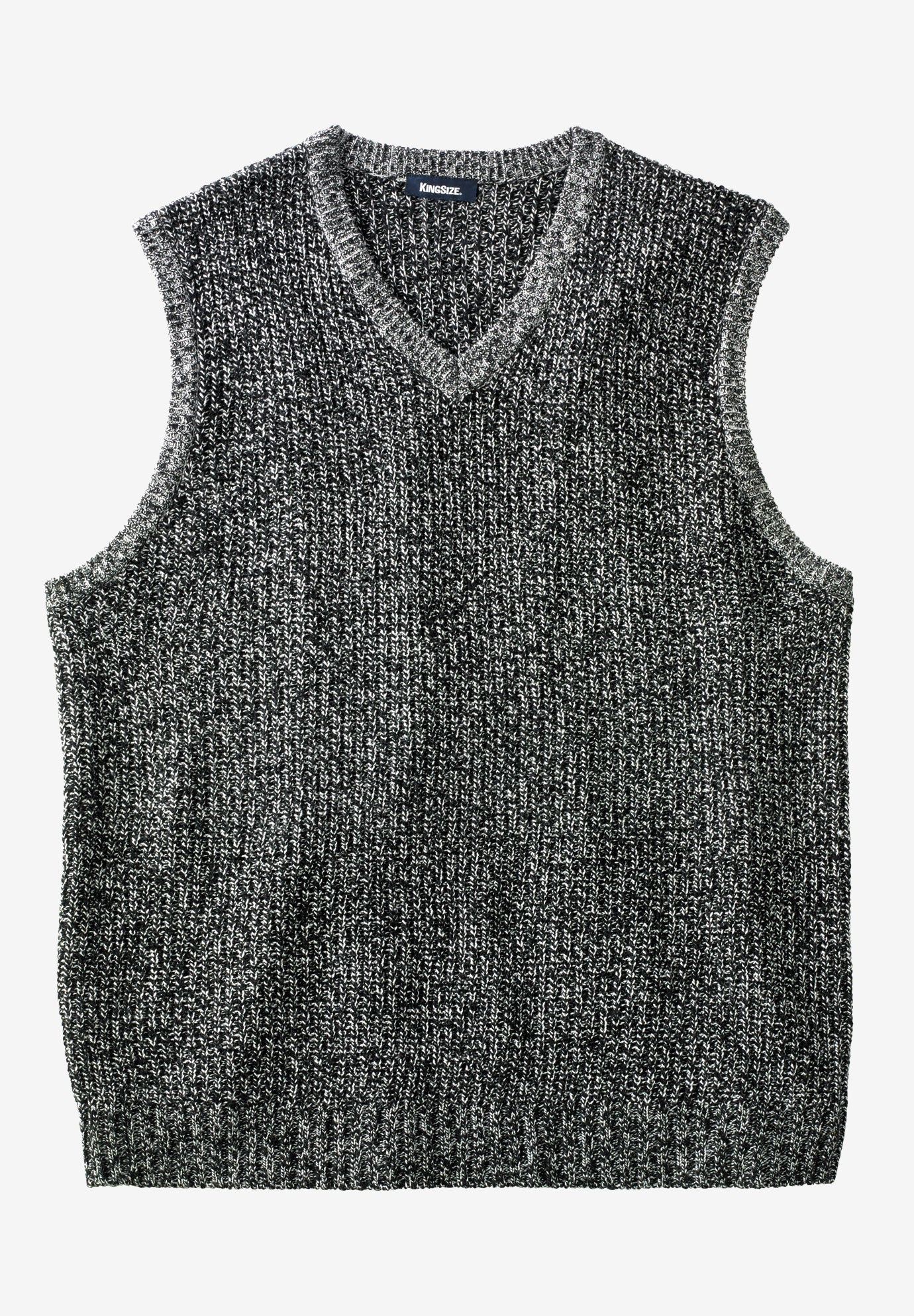 Shaker Knit V-Neck Sweater Vest image number 0