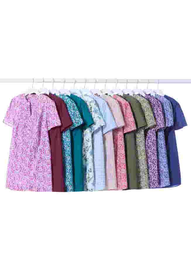 Pintucked Half-Button Tunic image number 3