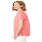 Pintucked Half-Button Tunic image number 2