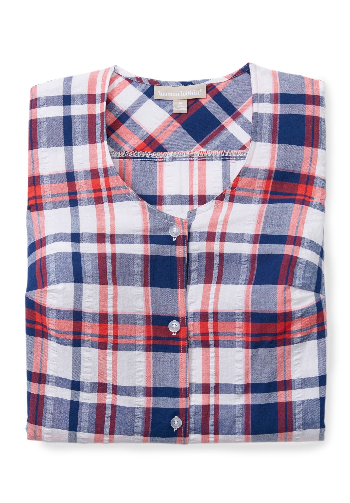 Seersucker Baseball Shirt image number 1