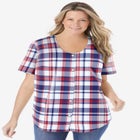 Seersucker Baseball Shirt image number null