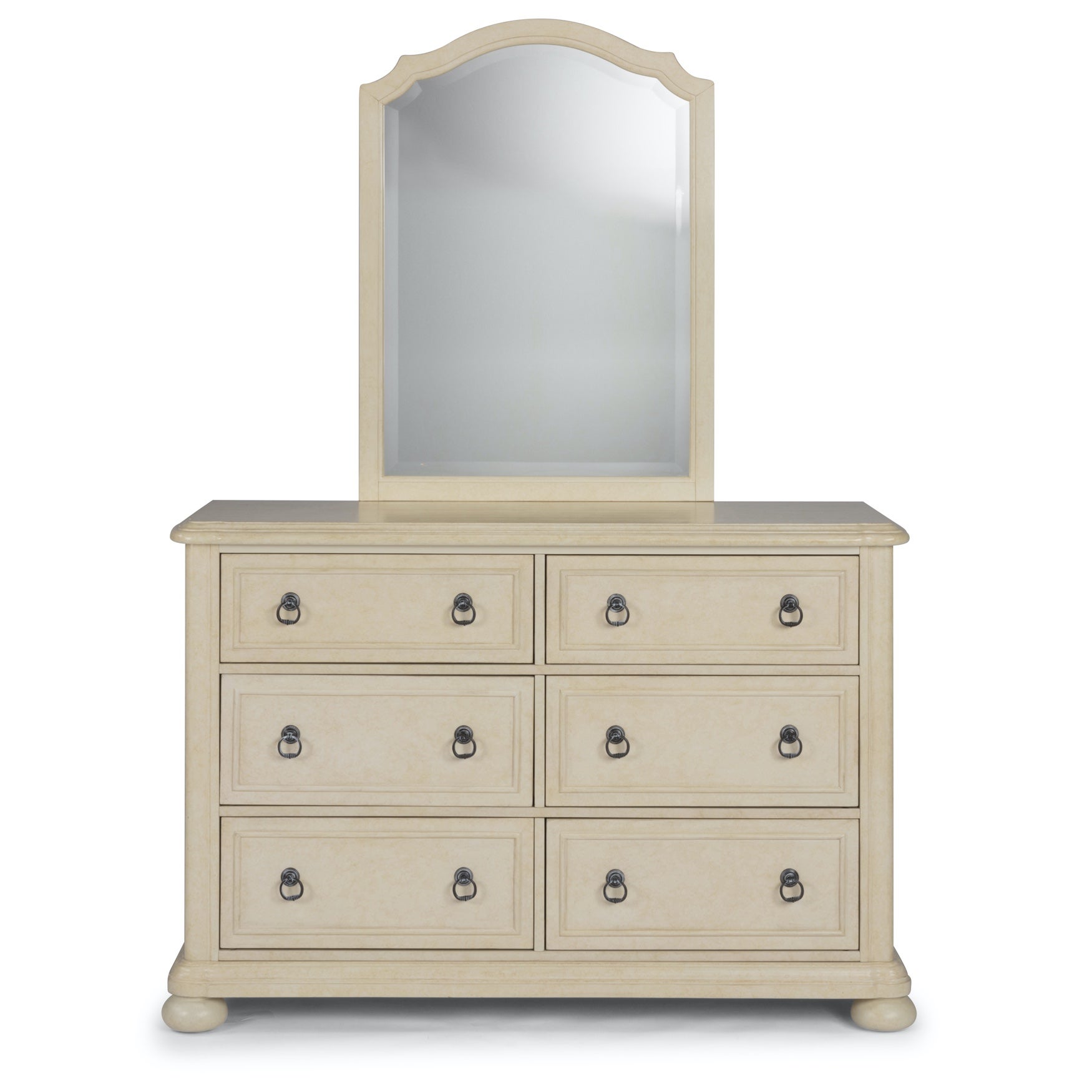 Provence White Dresser & Mirror OneStopPlus