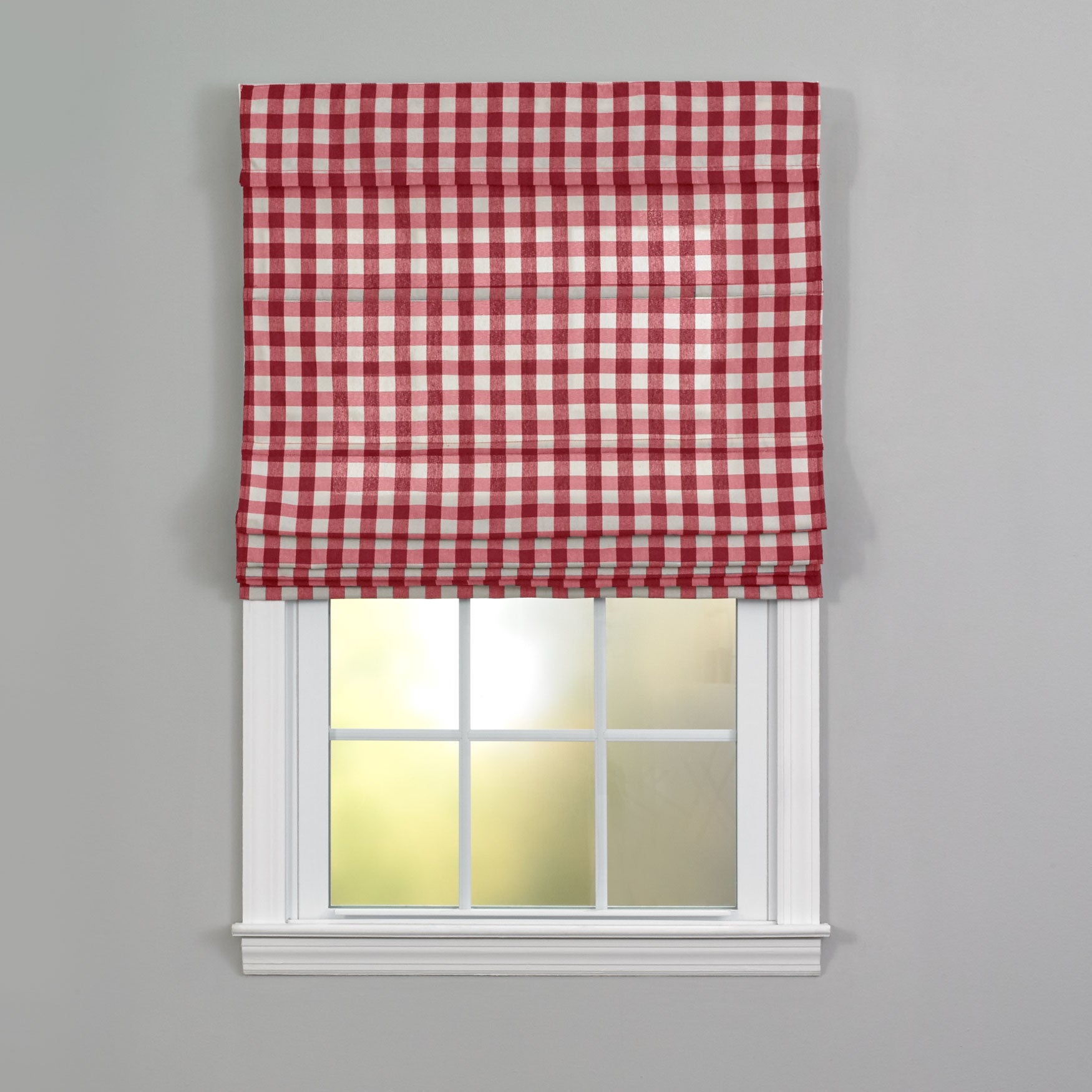 Buffalo Check Roman Shade One Stop Plus