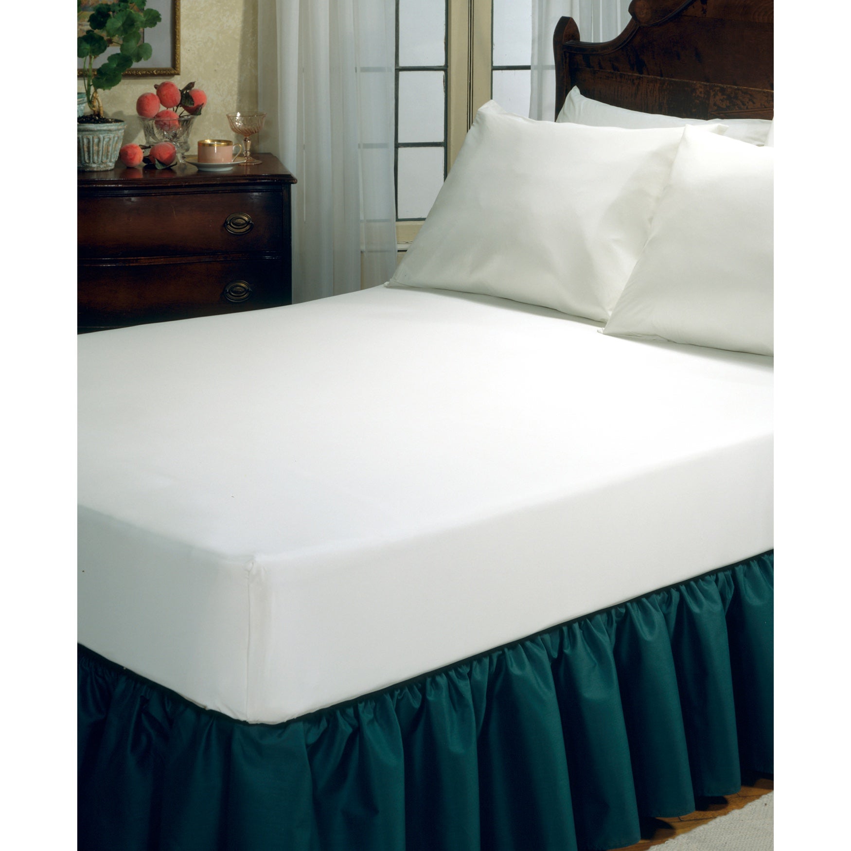 Fresh Ideas Fitted Vinyl Mattress Protector OneStopPlus