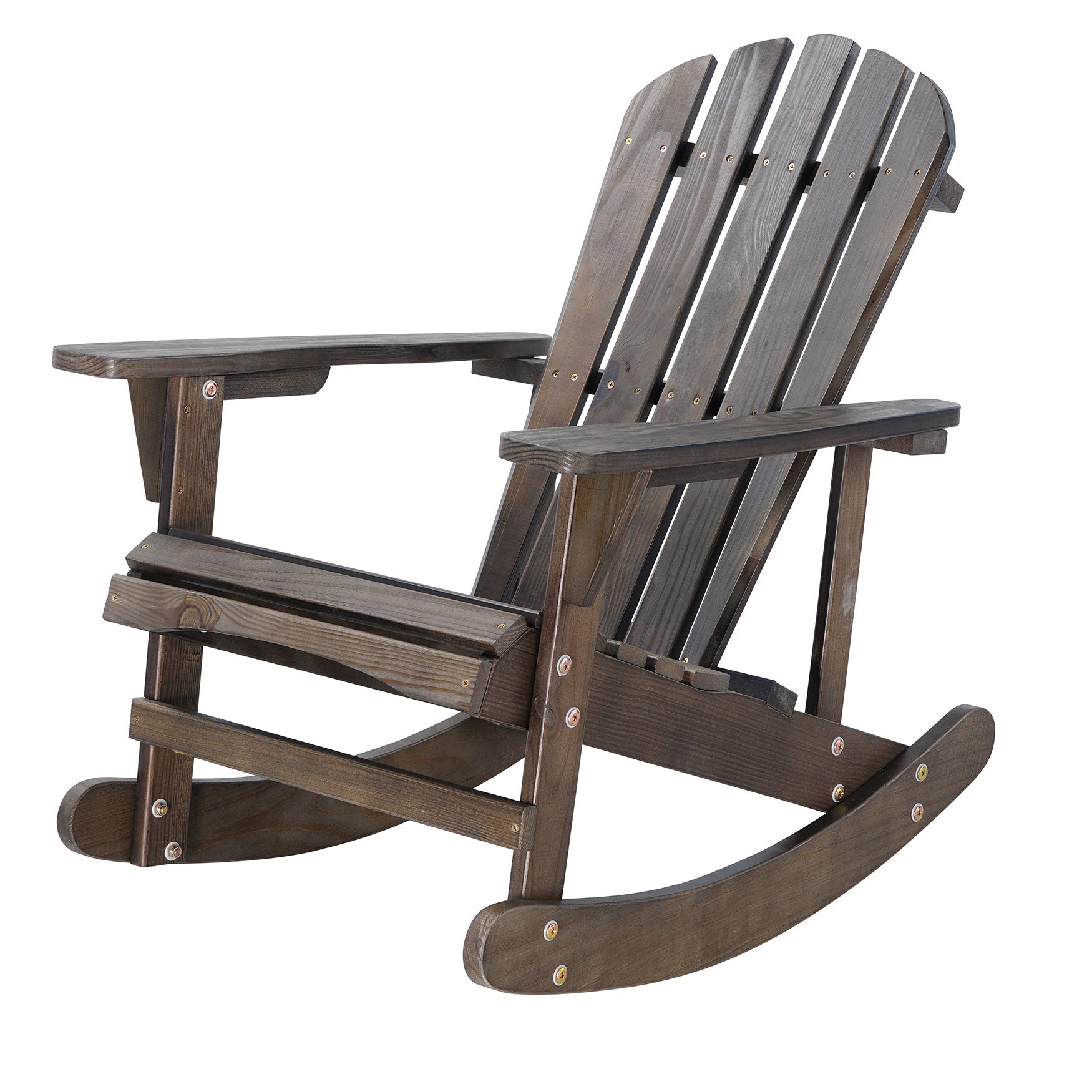 Adirondack Wooden Rocking Chair OneStopPlus