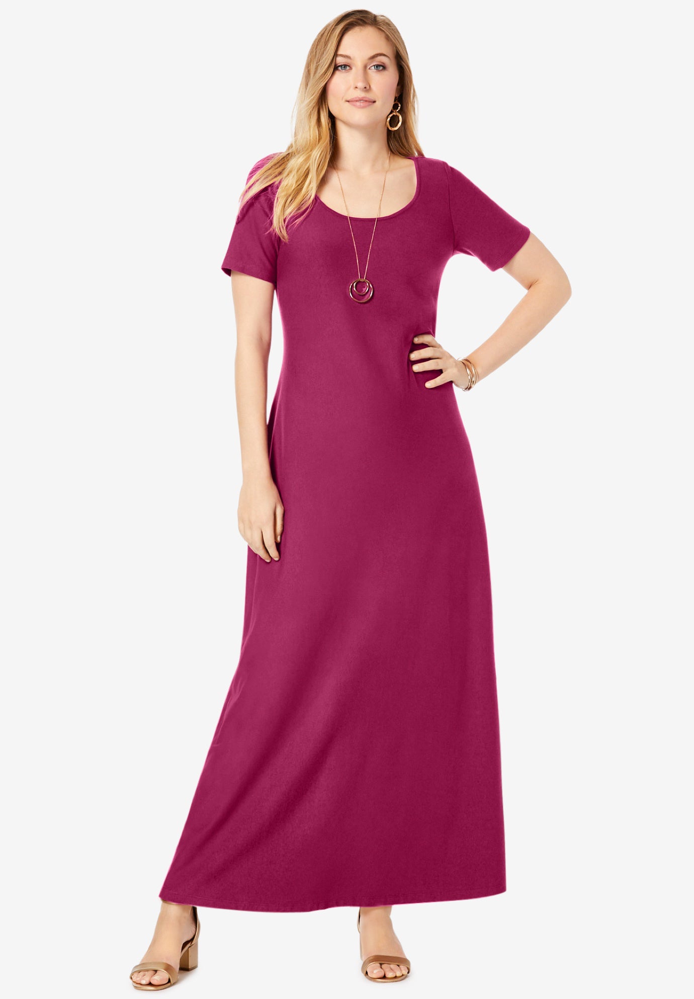 TShirt Maxi Dress OneStopPlus