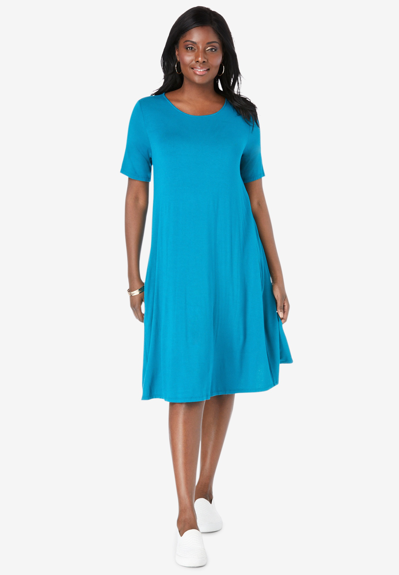 A-Line Jersey Dress | OneStopPlus