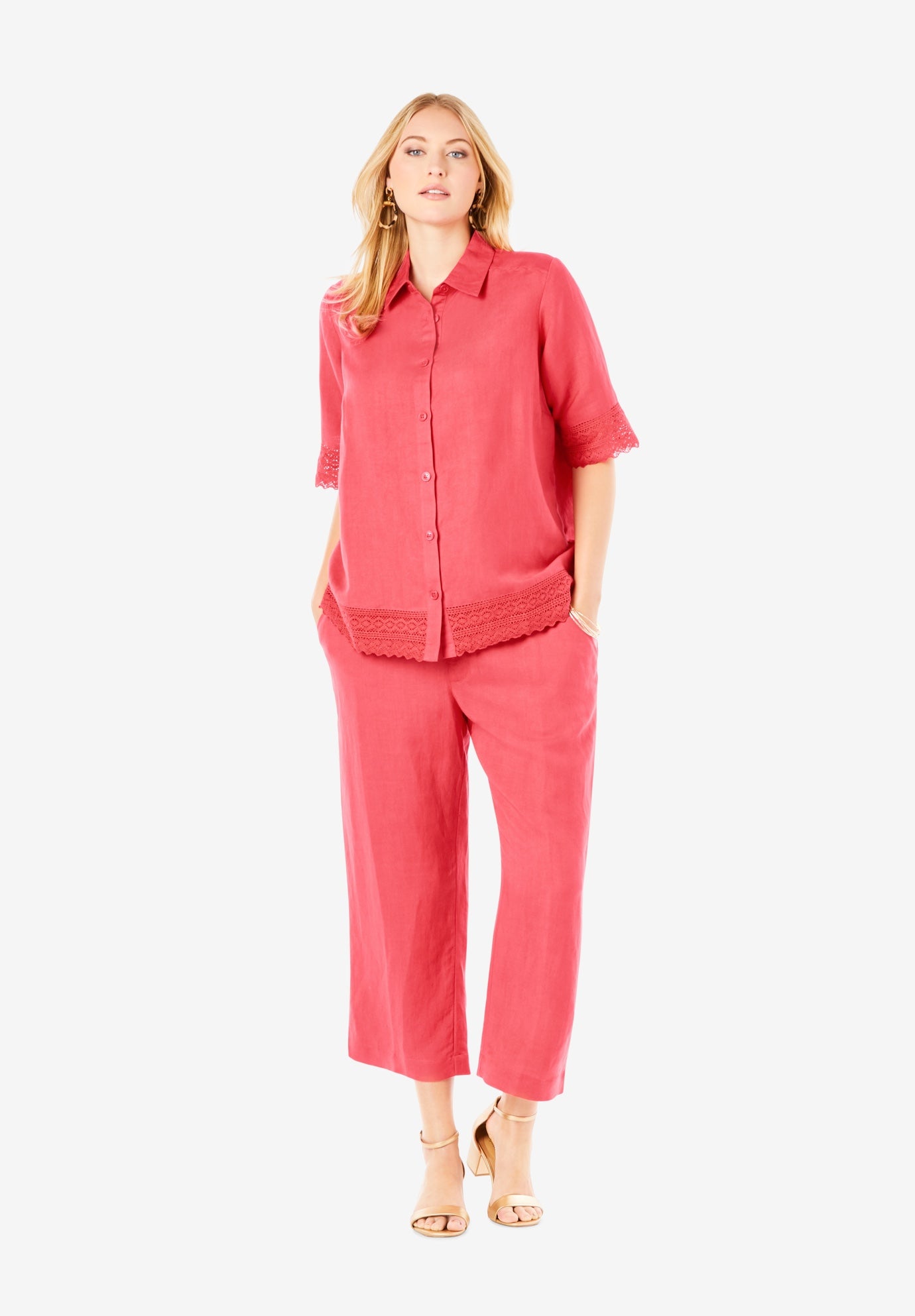 LaceTrim Capri Set OneStopPlus