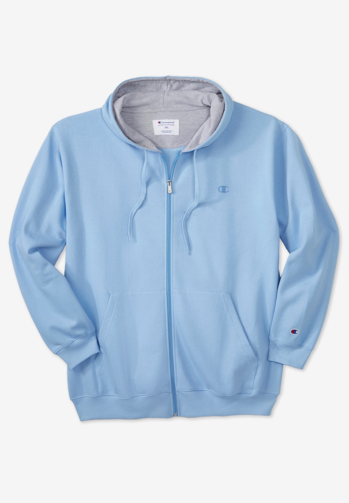 Champion® Zip-Front Fleece Hoodie | OneStopPlus