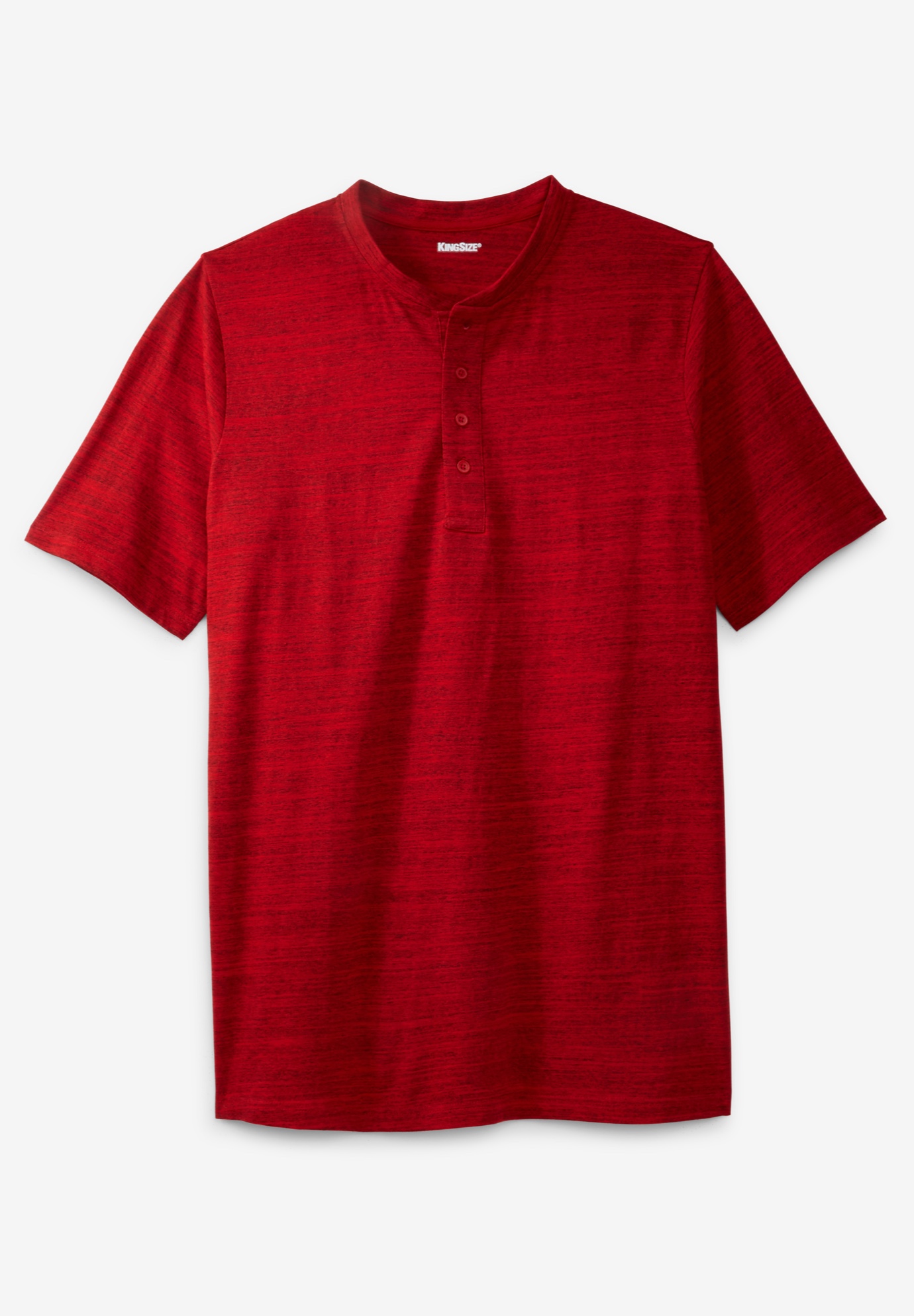 Shrink-Less™ Lightweight Henley T-Shirt, 