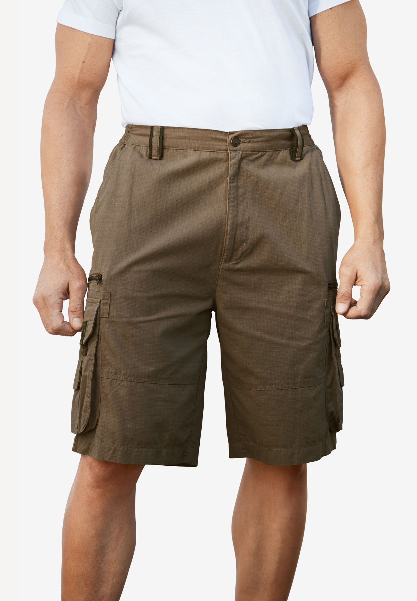 Boulder Creek® Ripstop Cargo Shorts, 