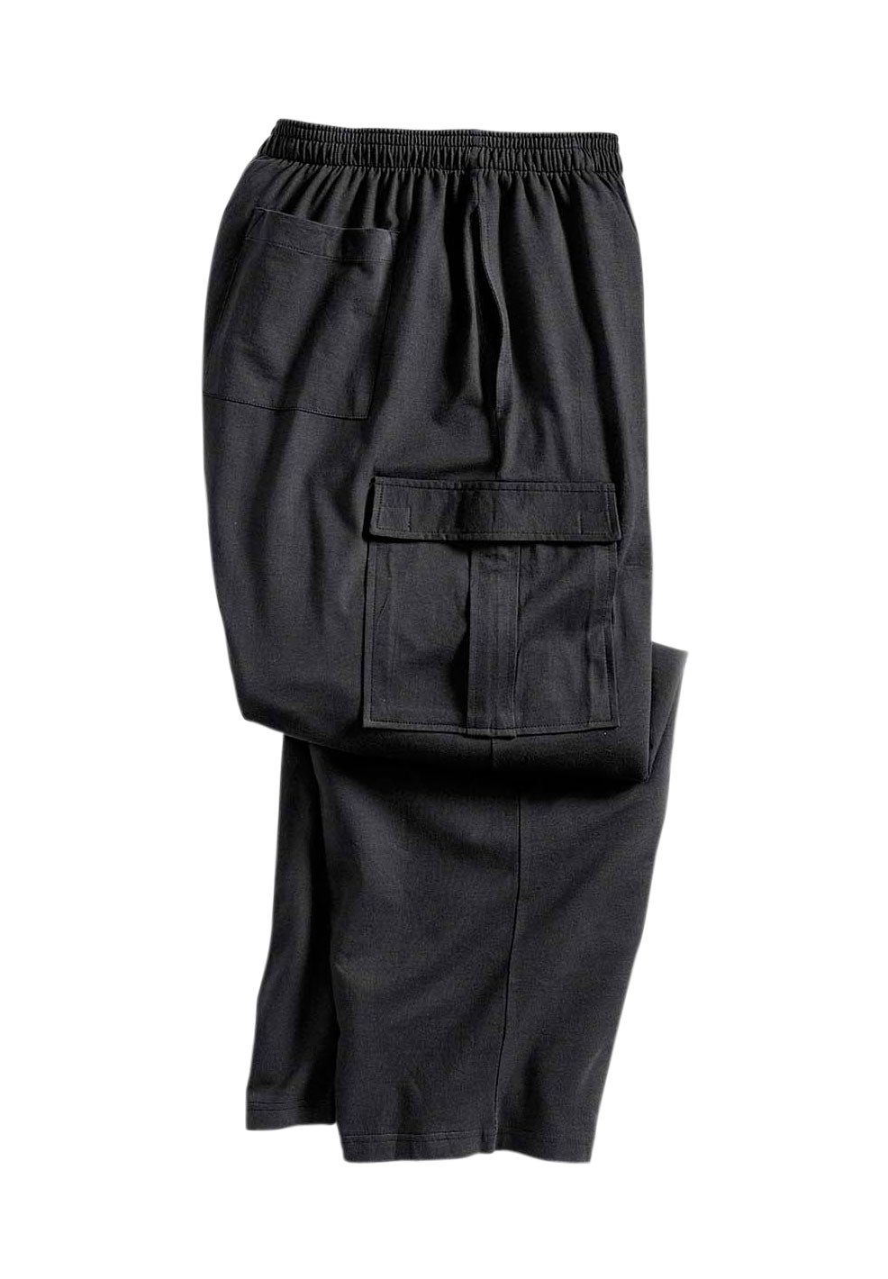 cotton cargo sweatpants