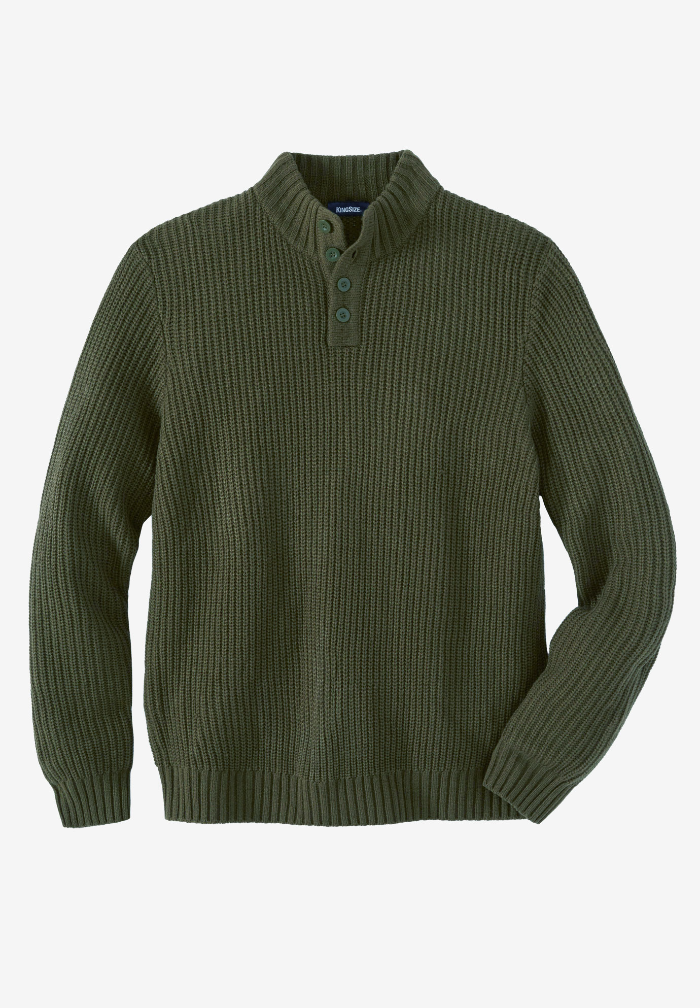 Henley Shaker Sweater, 