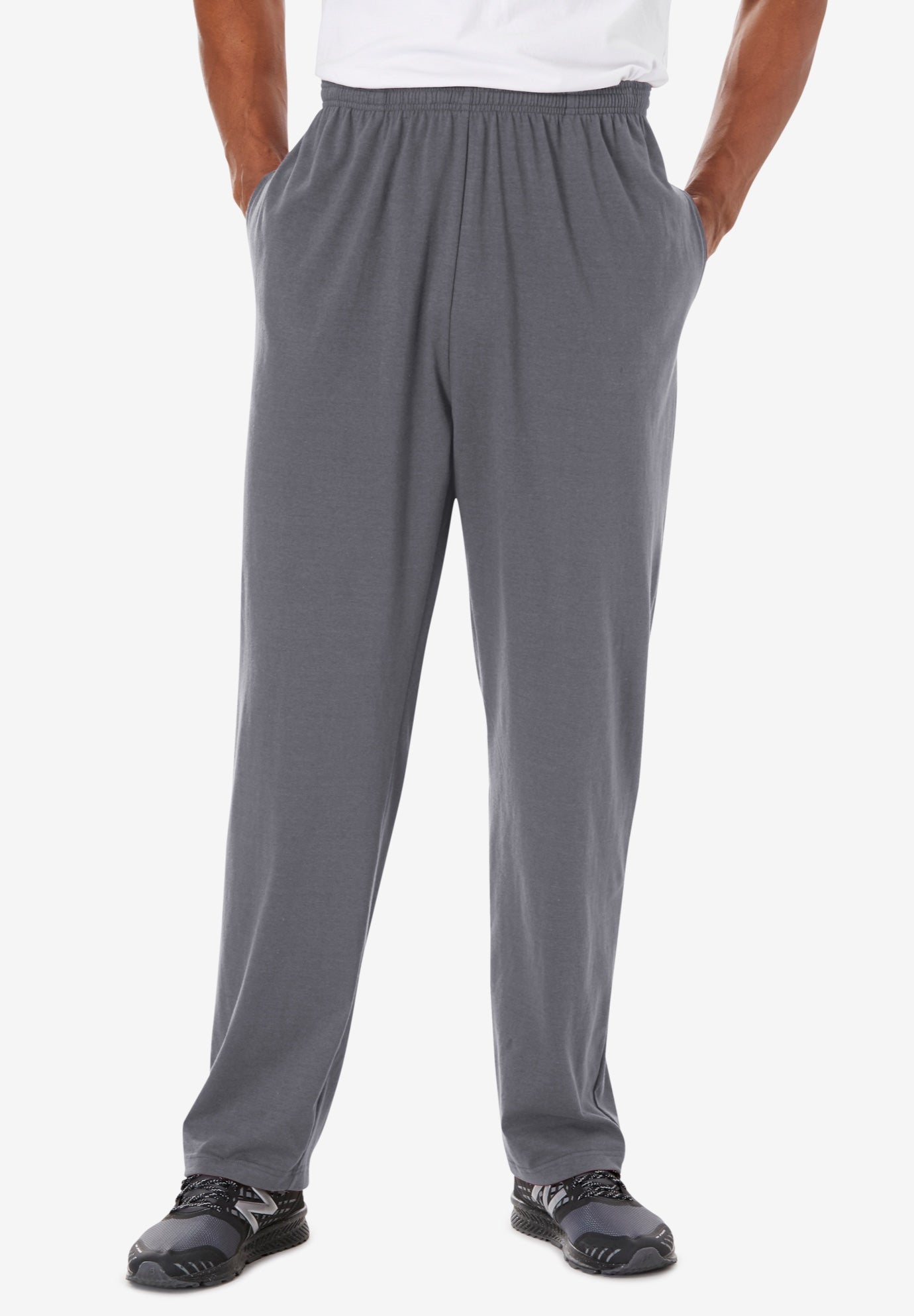 mens lightweight jersey sweatpants