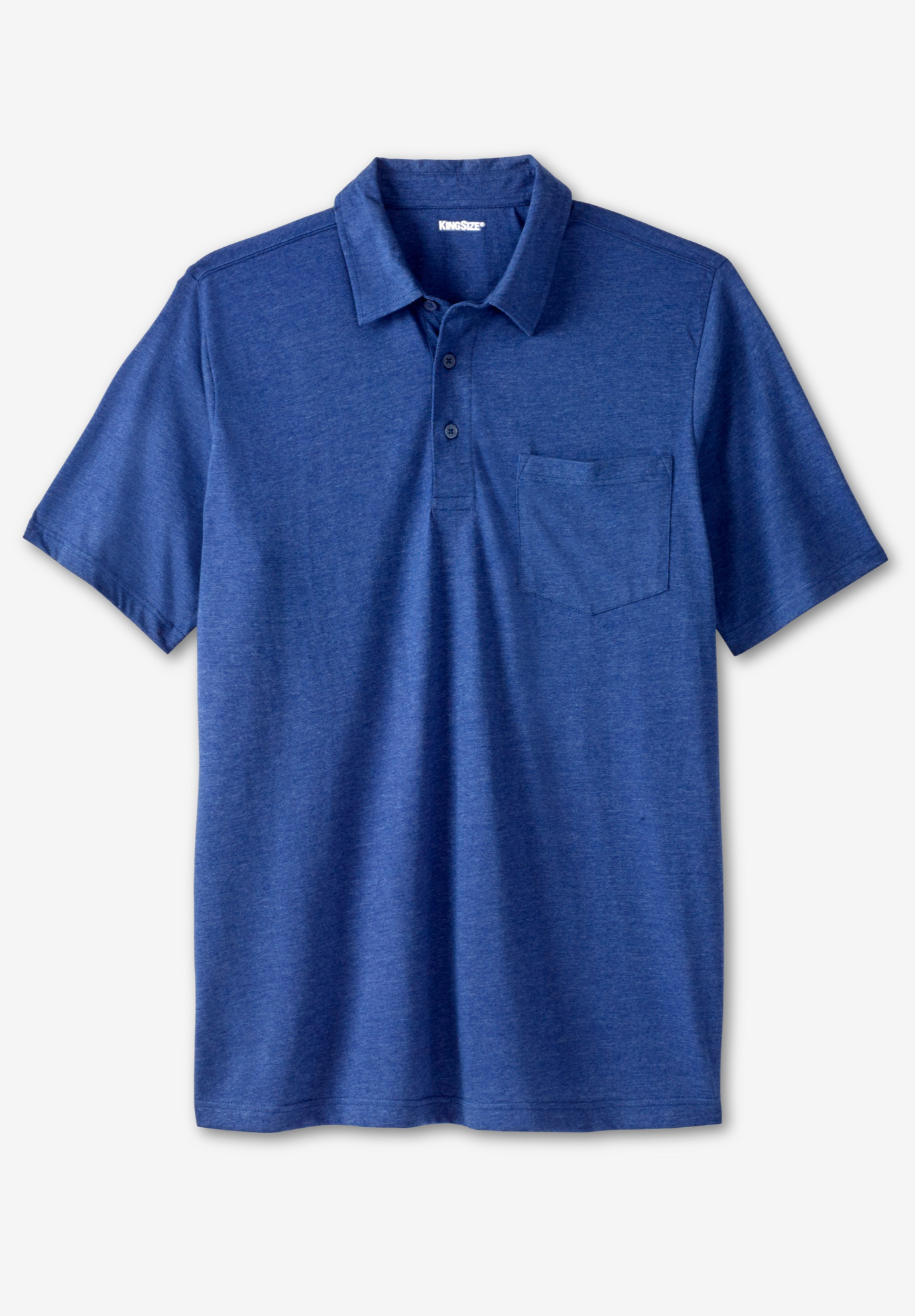 Shrink-Less™ Lightweight Polo T-Shirt, 