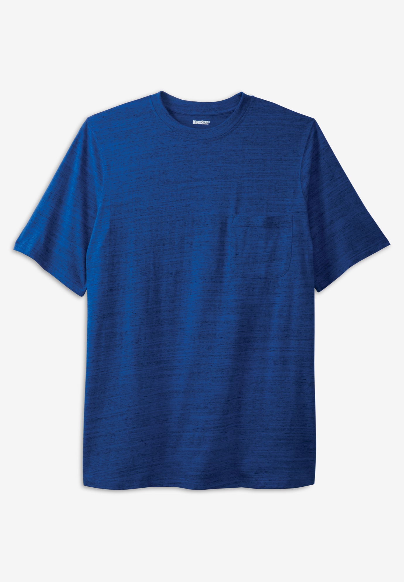Shrink-Less™ Lightweight Pocket Crewneck T-Shirt, 